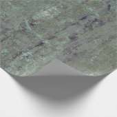  Noodlijdend Abstract Antiek Sage Groen Cadeaupapier (Hoek)