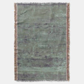 Noodlijdend Abstract Antiek Sage Groen Deken (Voorkant Verticaal)