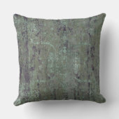  Noodlijdend Abstract Antiek Sage Groen Kussen (Achterkant)