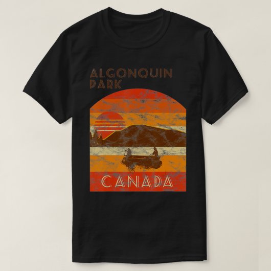  noodlijdend Algonquin Park Graphic Gift T-shirt (Design voorkant)