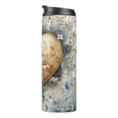 NOODLIJDEND BLAUW EN WIT VALENTIJN HART THERMOSBEKER (Geroteerd rechts)