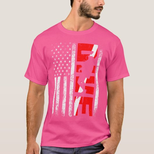 noodlijdend duiken - Duiken T-shirt (Voorkant)