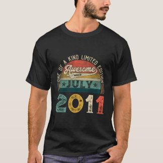 Noodlijdend Geweldige sinds juli 2011 12th T-shirt