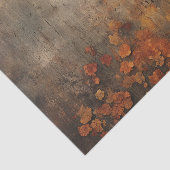 noodlijdend herfstpatroon tissuepapier (Detail)