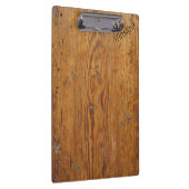 Noodlijdend hout (gepersonaliseerd klembord) klembord (Rechts)