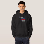 Noodlijdend kom ik uit Oklahoma Home State OK Noth Hoodie (Voorkant volledig)