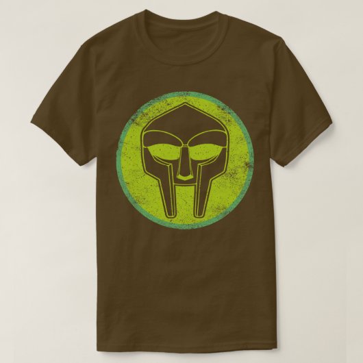  Noodlijdend Mf Doom Mask T-shirt (Design voorkant)