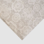 Noodlijdend papier van bloemenkantweefsel (Detail)