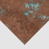 Noodlijdend Patina Koper  Weefseldocument Tissuepapier (Detail)