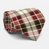 noodlijdend plaid stropdas (Opgerold)