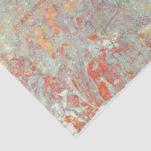  Noodlijdend Script Land Rustieke Herfst Tissuepapier (Detail)