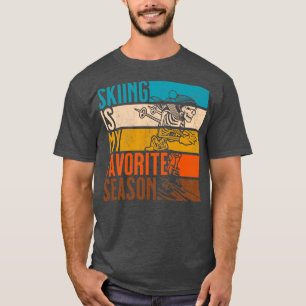 Noodlijdend  skiën is mijn favoriete seizoen GI T-shirt