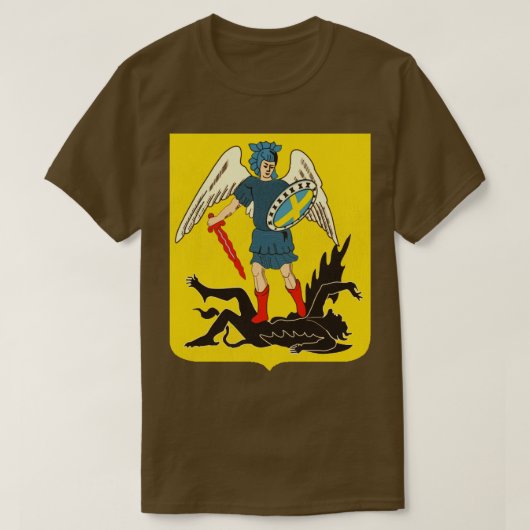  noodlijdend wapen van Archangelsk Rus T-shirt (Design voorkant)