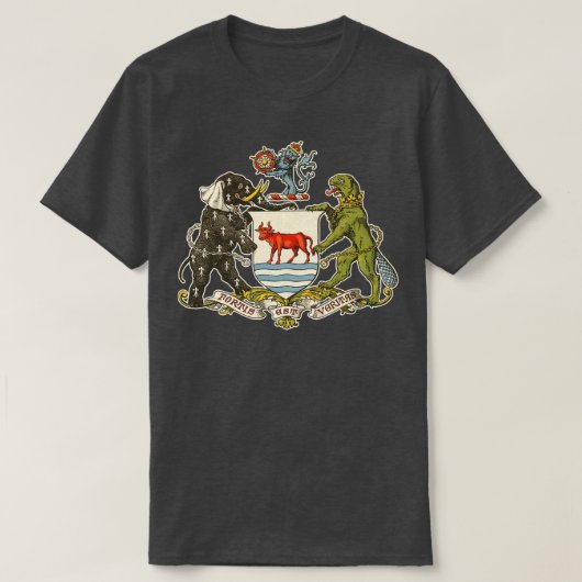 noodlijdend wapen van Oxford T-shirt (Design voorkant)