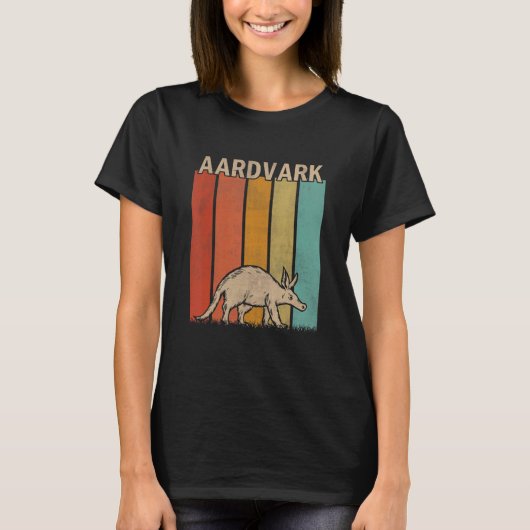 Noodlijdende Aardvark Mannen Vrouwen Kind Leuke Aa T-shirt (Voorkant)