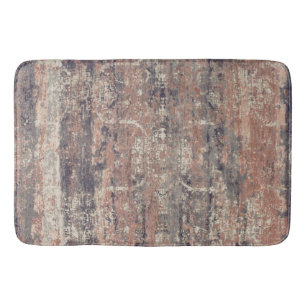 noodlijdende Abstracte Antiek terracotta Badmat