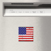 Noodlijdende Amerikaanse Vlag Magneet (Insitu (Vaatwasser))