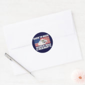  noodlijdende Amerikaanse World War Champs Sticker (Envelop)
