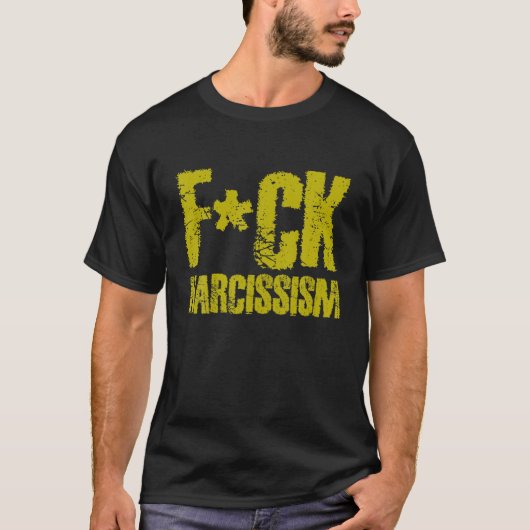 Noodlijdende  Anti Narcisme Narcist Gift T-shirt (Voorkant)