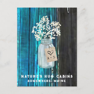 *~* Noodlijdende AP49 Mason Jar QR Feestdagenkaart