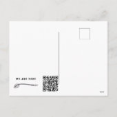 *~* Noodlijdende AP49 Mason Jar QR Feestdagenkaart (Achterkant)