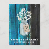 *~* Noodlijdende AP49 Mason Jar QR Feestdagenkaart (Voorkant)