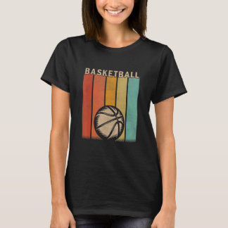 Noodlijdende Basketbal Mannen Vrouwen Schattig Bas T-shirt
