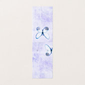 Noodlijdende Blue Butterfly Oorbel Display Kaarten (Buitenkant ongevouwen)