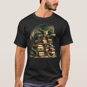 Noodlijdende boekenwurm Draken Leesboek - Draken T-shirt