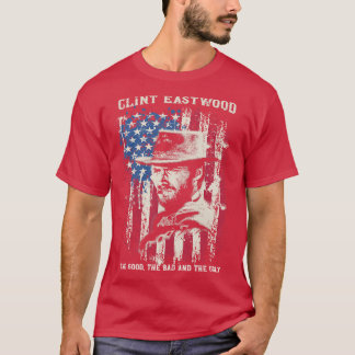 noodlijdende Clint Eastwood T-shirt
