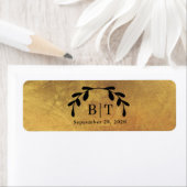 Noodlijdende Gouden Bruiloft Sigaar Band Label (Insitu)