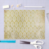 Noodlijdende Gouden Geometrische Art Deco Tissuepapier (Craft)