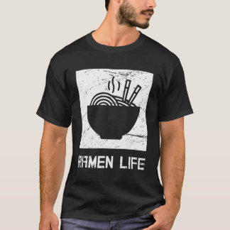 Noodlijdende Grappige Ramen Lover Japans Voedsel R T-shirt