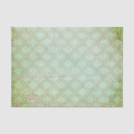 Noodlijdende Groene Art Deco Tissuepapier