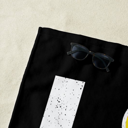 Noodlijdende Grunge Liefde LGBTQ Gay Pride Vlag Strandlaken (In situ)