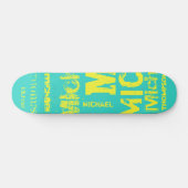Noodlijdende Grunge Stedelijke Typografie Word Clo Persoonlijk Skateboard (Horizontaal)