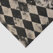 Noodlijdende Harlequin Tissuepapier (Detail)