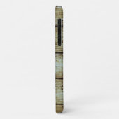 Noodlijdende houten planken groen mos Case-Mate iPhone case (Achterkant/links)