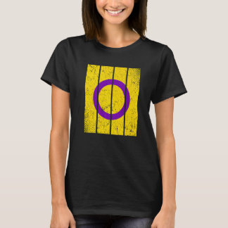 Noodlijdende Intersex vlag Trots LGBT T-shirt