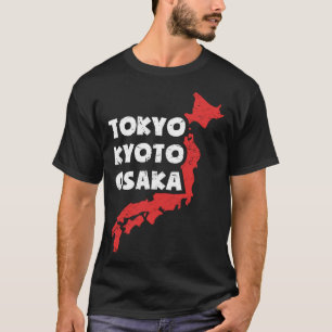 Noodlijdende Japanse stad Osaka T-shirt