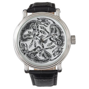Noodlijdende Keltische cirkel Horloge