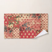  Noodlijdende Look  Shabby Chic Floral Bad Handdoek (Handdoek)
