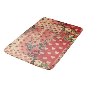 Noodlijdende Look Shabby Chic Floral Badmat