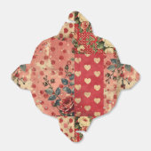  Noodlijdende Look  Shabby Chic Floral Bedankdoosjes (Uitgevouwen)