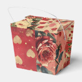  Noodlijdende Look  Shabby Chic Floral Bedankdoosjes (Achterkant)