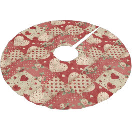  Noodlijdende Look  Shabby Chic Floral Kerstboom Rok