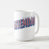 Noodlijdende New Flight Attendant Mok (Voorkant rechts)