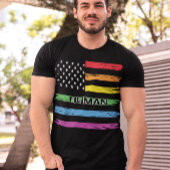 🌈Noodlijdende PRIDE VLAG HUMAN Design🏳️‍ 🌈 T-shirt