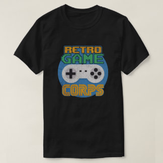 noodlijdende retro-gamingcontroller t-shirt