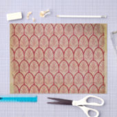 Noodlijdende Rode Art Deco Tissuepapier (Craft)